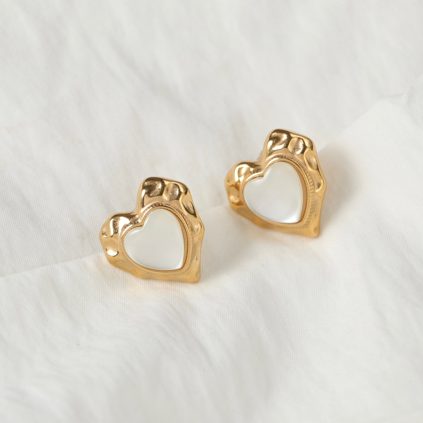 Mist Heart Earrings