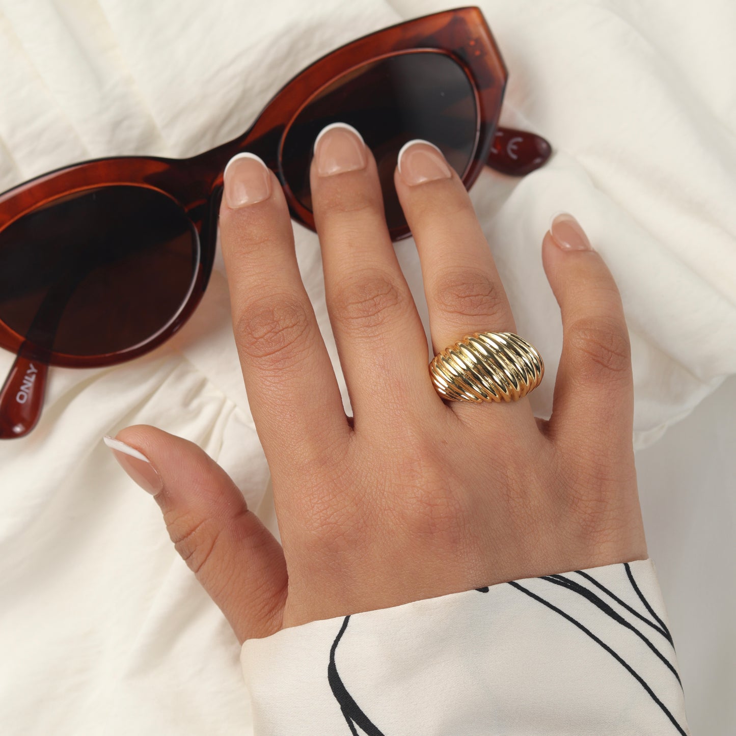 Spiral Dome Ring