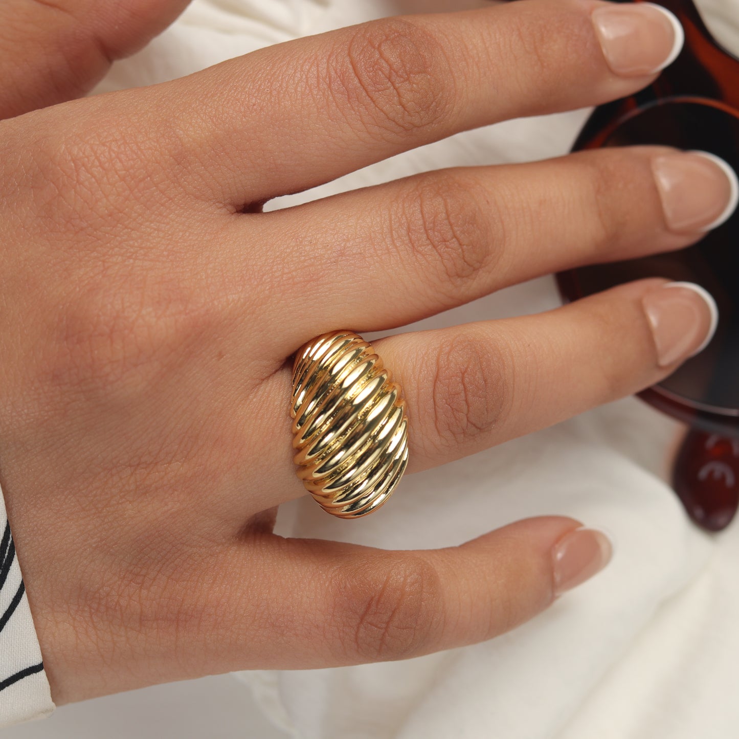 Spiral Dome Ring