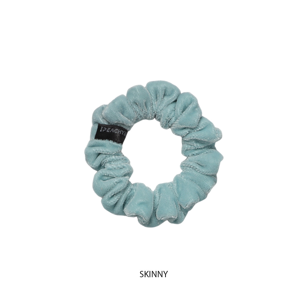 Pastel Blue - Velvet Scrunchies (Plain)