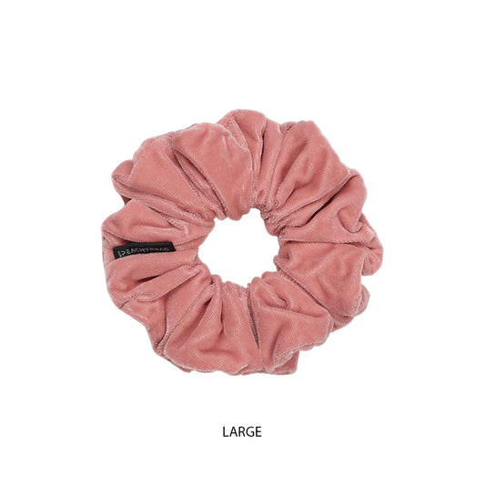 Sweet Pink - Velvet Scrunchies (Plain)